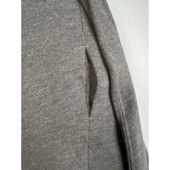 Abercrombie Fitch Gray Sherpa Lined Drape Cardigan Sweater small Bella Swan y2k - Picture 5 of 8